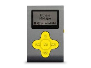 Fit Clip MP3 Player w/ 4GB Memory, Rechargeable Battery, Shuffle, more
