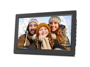 Sungale 14 Inch Digital Photo Frame with 4GB Built-in Memory, Photo/Music/Video player, TXT E-booking reading, Auto Slideshow, Remote Control, Support 32GB SD Card/USB Drive, Various Display Modes