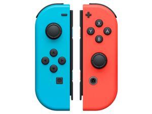 Nintendo Switch Left and Right Joy-Con Controllers Neon Red/Neon Blue Nintendo Switch Left and Right Joy-Con Controllers Neon Red/Neon Blue
