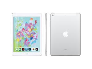 Apple - iPad 6th gen with Wi-Fi Cellular - 128GB (Unlocked) - Silver Apple - iPad 6th gen with Wi-Fi Cellular - 128GB (Unlocked) - Silver