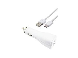 LG Original Data Cable USB Type C  Samsung Fast Charge Car Charger  White