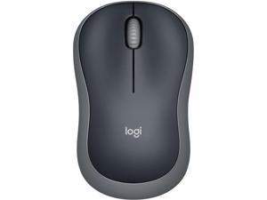 Logitech M185 Compact Wireless Mouse - Designed for Laptops (Swift Gray) (NO USB)