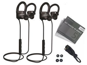 Jabra Step Wireless Bluetooth Stereo Earbuds Headset - 2 Pack (Frustration Free Packaging)