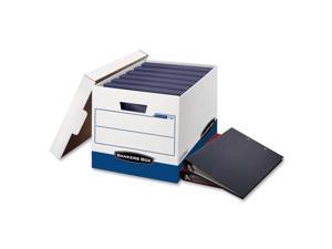 Bankers Box Banker Box, For Binder, Wht/Blu, PK12 73301 Bankers Box Banker Box, For Binder, Wht/Blu, PK12 73301