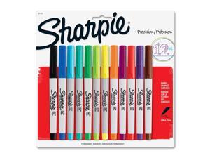 Sanford 37175PP Sharpie Ultra Fine Permenent Markers Carded 12-Pkg-Assorted Colors Sanford 37175PP Sharpie Ultra Fine Permenent Markers Carded 12-Pkg-Assorted Colors
