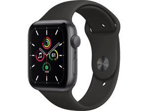 Apple Watch SE (GPS) 44mm Space Gray Aluminum Case with Black Sport Band - Space Gray MYDT2LL/A Apple Watch SE (GPS) 44mm Space Gray Aluminum Case with Black Sport Band - Space Gray MYDT2LL/A