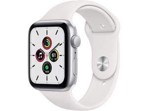Apple Watch SE 44mm Silver Aluminum Case with White Sport Band GPS MYDQ2LL/A Apple Watch SE 44mm Silver Aluminum Case with White Sport Band GPS MYDQ2LL/A