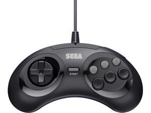 Retro-Bit Sega Genesis USB Controller 6-Button Arcade Pad for Sega Genesis Mini, PS3, PC, Mac, Steam, Switch - USB Port - Black RB-SGA-035 Retro-Bit Sega Genesis USB Controller 6-Button Arcade Pad for Sega Genesis Mini, PS3, PC, Mac, Steam, Switch - USB Port - Black RB-SGA-035