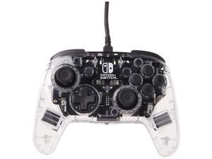 PDP Afterglow Prismatic LED Deluxe+ Audio Wired Controller - Clear 500-132-NA PDP Afterglow Prismatic LED Deluxe+ Audio Wired Controller - Clear 500-132-NA