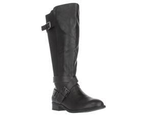 TS35 Vada Stretch Knee High Harness Boots, Black, 7 US