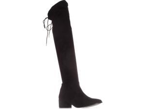 Chinese Laundry Mystical Pull On Over-The-Knee Boots, Black, 8.5 US / 39 EU