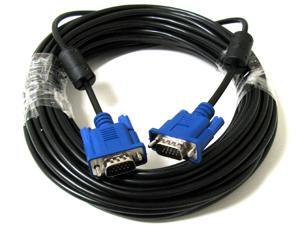 50 FEET FT 15 PIN SVGA VGA M/M LCD LED Monitor BLUE Cable 50FT Male to Male 50 FEET FT 15 PIN SVGA VGA M/M LCD LED Monitor BLUE Cable 50FT Male to Male