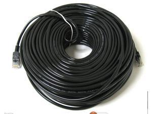200 FT RJ45 CAT6 CAT 6 HIGH SPEED ETHERNET LAN NETWORK BLACK PATCH CABLE