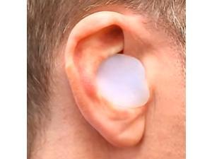 Silicone Swimming Ear Plugs Moldable Putty Sleep Travel Earplugs Reusable 4 Pair
