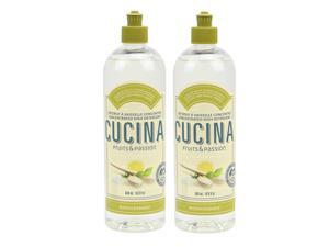 Fruits and Passion Sea Salt and Amalfi Cucina Lemon Liquid Detergent 500ml - 2 pack Fruits and Passion Sea Salt and Amalfi Cucina Lemon Liquid Detergent 500ml - 2 pack