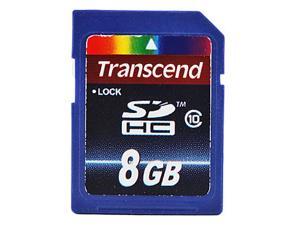 8GB Transcend Class 10 SD SDHC Flash Memory Card 8GB Transcend Class 10 SD SDHC Flash Memory Card