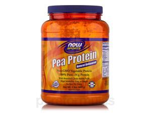 100% Pure Pea Protein - Now Foods - 2 lbs - Powder