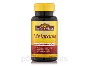 Melatonin 5 mg (Maximum Strength) - 90 Tablets by Nature Made
