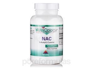 N-Acetyl-L-Cysteine - 120 Tablets by NutriCology