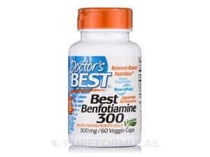 Best Benfotiamine 300 - 60 Veggie Capsules by Doctor's Best
