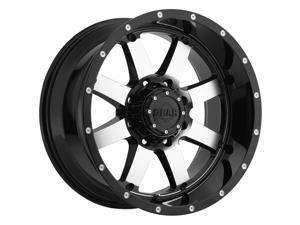 Gear Off Road 726M Big Block Machined Black 20x12 8x170 -44mm (726M-2128744) Gear Off Road 726M Big Block Machined Black 20x12 8x170 -44mm (726M-2128744)