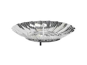 chef craft 100% stainless steel steamer basket, 6inch expands to 9.5inch chef craft 100% stainless steel steamer basket, 6inch expands to 9.5inch