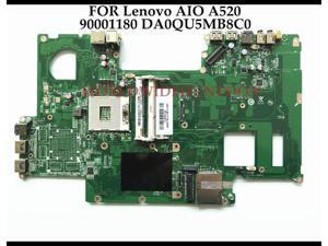 FOR Lenovo All In One A520 AIO Motherboard DA0QU5MB8C0 FRU:90001180 HM76 PGA989 DDR3 100% Fully Tested FOR Lenovo All In One A520 AIO Motherboard DA0QU5MB8C0 FRU:90001180 HM76 PGA989 DDR3 100% Fully Tested