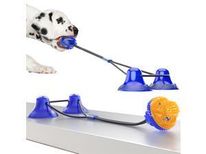 Double Sucker Pet Toy Molar Tooth Leak Food Bite-Resistant Ball for Dog Toy Double Sucker Pet Toy Molar Tooth Leak Food Bite-Resistant Ball for Dog Toy