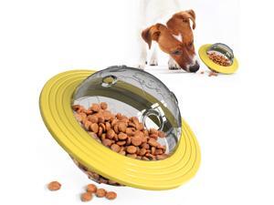 Dog Treat Ball, Food Dispensing Puzzle Feeder Interactive Toy for Medium Large Dog Chasing Playing Chewing, Automative Food Leaking Ball Dog Treat Ball, Food Dispensing Puzzle Feeder Interactive Toy for Medium Large Dog Chasing Playing Chewing, Automative Food Leaking Ball