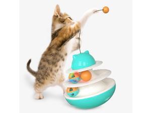 Tumbler Cat Treat Self-Playing Puzzle Toy Treat Pet Interactive Food Dispenser Tumbler Cat Treat Self-Playing Puzzle Toy Treat Pet Interactive Food Dispenser