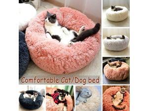 Round Shape Plush Pet Nest Dog Cat Calming Bed Soft Long Plush Comfortable Self Sleeping Mat Winter Puppy Kitten Warm House Size XL Coffee Round Shape Plush Pet Nest Dog Cat Calming Bed Soft Long Plush Comfortable Self Sleeping Mat Winter Puppy Kitten Warm House Size XL Coffee