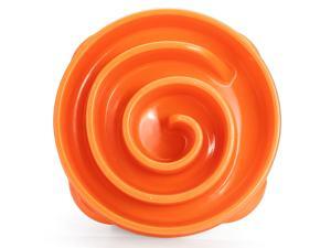Dog Bowl Slow Feeder Pet Slow Food Bowl Anti-mite Coral Shape Healthy Durable Non-slip Bowl Products for Dogs Large Size Orange Dog Bowl Slow Feeder Pet Slow Food Bowl Anti-mite Coral Shape Healthy Durable Non-slip Bowl Products for Dogs Large Size Orange