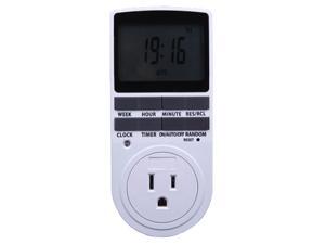 LCD Large Screen Digital Light Timer Plug, Programmable for Indoor Electrical Switch Socket with Anti-theft Random Option LCD Large Screen Digital Light Timer Plug, Programmable for Indoor Electrical Switch Socket with Anti-theft Random Option