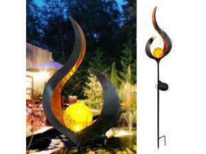 Solar Flame Light LED Iron Outdoor Garden Lawn Decorative Light Ground Light LED Landscape Lights Solar Flame Light LED Iron Outdoor Garden Lawn Decorative Light Ground Light LED Landscape Lights