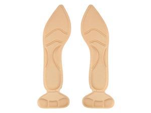 1Pair Women Insoles 4D Arch Massage Pain Relief Heel Sponge 2-in-1 Pointed High Heel Pads Adjusted Random Size 35-40 Yards (Brown) 1Pair Women Insoles 4D Arch Massage Pain Relief Heel Sponge 2-in-1 Pointed High Heel Pads Adjusted Random Size 35-40 Yards (Brown)