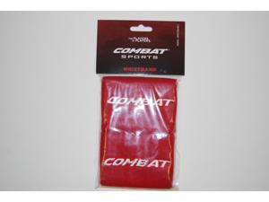 1 Pair Combat 4" Red Wristbands New In Wrapper! 1 Pair Combat 4" Red Wristbands New In Wrapper!