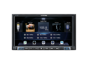 Alpine 7" In-Dash Touchscreen Receiver w/ Apple CarPlay/Android Auto