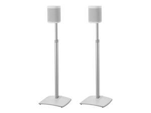 SANUS WSSA2-W1 Adjustable Height Wireless Speaker Stands designed for SONOS ONE, Play:1, and Play:3 SANUS WSSA2-W1 Adjustable Height Wireless Speaker Stands designed for SONOS ONE, Play:1, and Play:3