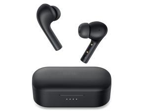 Upgraded Wireless Earbuds, Bluetooth Headphones with Noise Cancelling Mics, 30H Playtime, IPX6 Waterproof Bluetooth Earphones in-Ear with 5 Sizes Tips for iPhone, Android, Charging Case Included