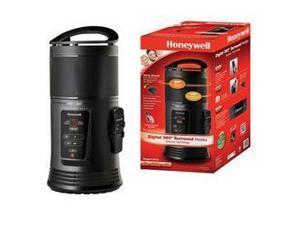 Honeywell HZ-445R Ceramic Surround Whole Room Heater with Remote, Black