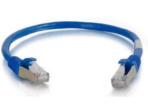 C2G 00803 Cat6 Cable - Snagless Shielded Ethernet Network Patch Cable, Blue (15 Feet, 4.57 Meters)