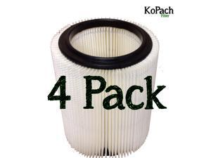 Craftsman / Ridgid Wet/Dry Generic Vac Filter 4 Pack Bulk Craftsman / Ridgid Wet/Dry Generic Vac Filter 4 Pack Bulk