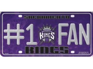 Sacramento Kings #1 Fan Metal License Plate Sacramento Kings #1 Fan Metal License Plate