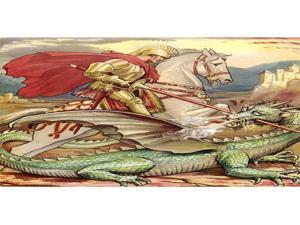 St. George the Dragon Slayer Photo License Plate St. George the Dragon Slayer Photo License Plate