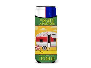 Greatest Adventure Retro Camper Desert Michelob Ultra Hugger for slim cans BB5479MUK Greatest Adventure Retro Camper Desert Michelob Ultra Hugger for slim cans BB5479MUK