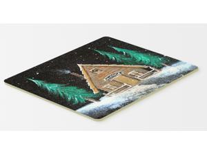 Multicolor Carolines Treasures PTW2057CMT Teal Ducks in the Water Kitchen or Bath Mat 20 by 30