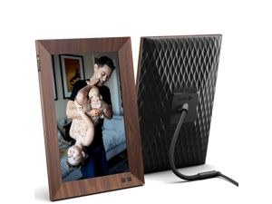 Nixplay 10 Inch Smart Digital Photo Frame W10F Wood -Share Via Email or App Nixplay 10 Inch Smart Digital Photo Frame W10F Wood -Share Via Email or App