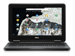 Dell 3100 Chromebook  - Intel N4000, 4GB RAM, 16GB SSD, Webcam, 802.11AC 2x2 + BT 5.0, ChromeOS (AUE June 2027)
