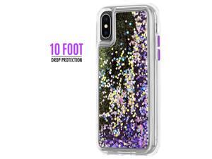 Case-Mate Waterfall Case iPhone XR Purple Glow