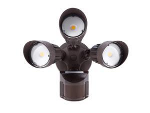 LEONLITE 30W 3-Head Motion Activated LED Outdoor Security Light, Photo Sensor, 3 Modes, 250W Halogen Equivalent, 3000K Warm Light, 2700lm Floodlight for Entryways, Patios, Decks, Stairs, Bronze LEONLITE 30W 3-Head Motion Activated LED Outdoor Security Light, Photo Sensor, 3 Modes, 250W Halogen Equivalent, 3000K Warm Light, 2700lm Floodlight for Entryways, Patios, Decks, Stairs, Bronze